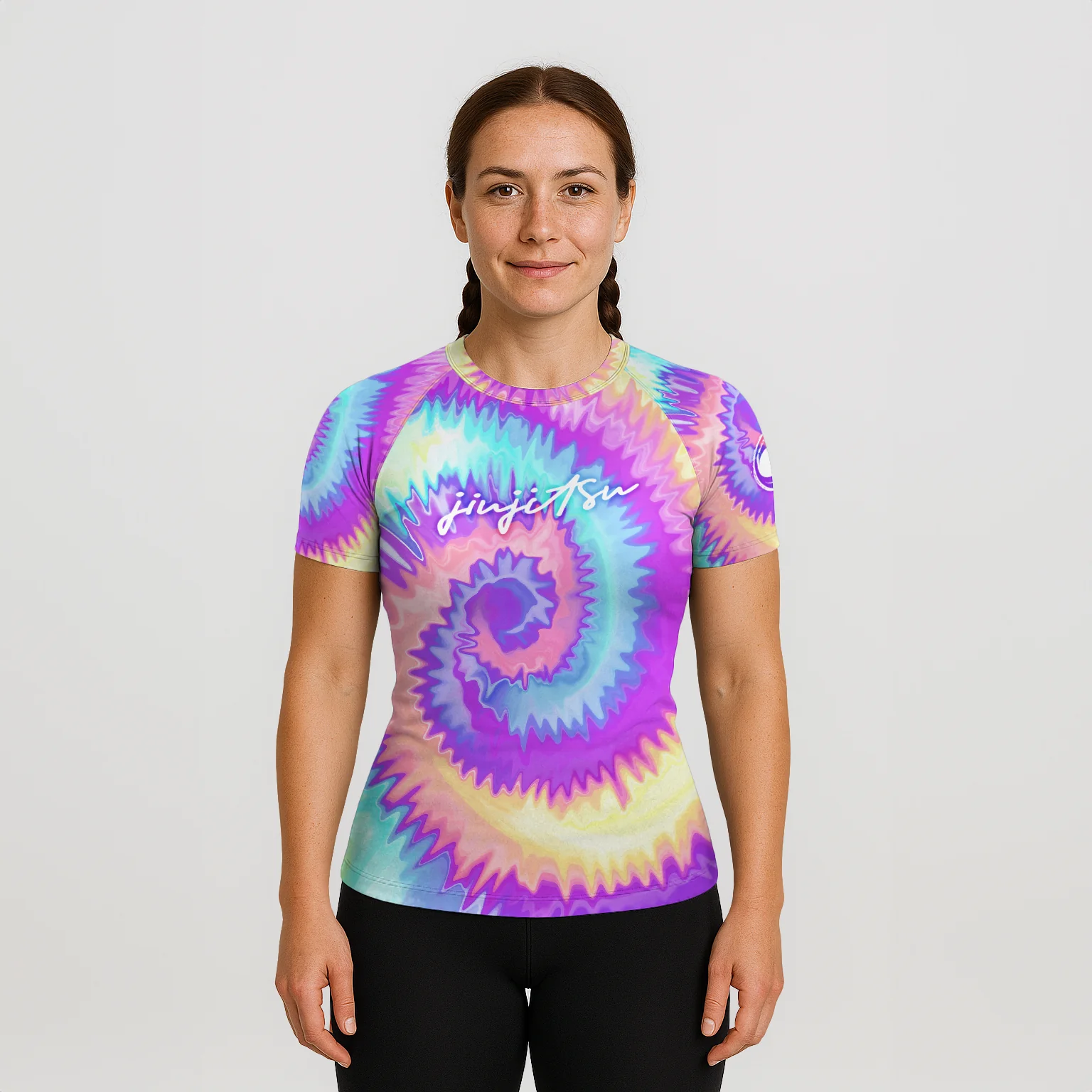 BJJ Religion Women's Bliss Short Sleeve Rashguard - Image 4