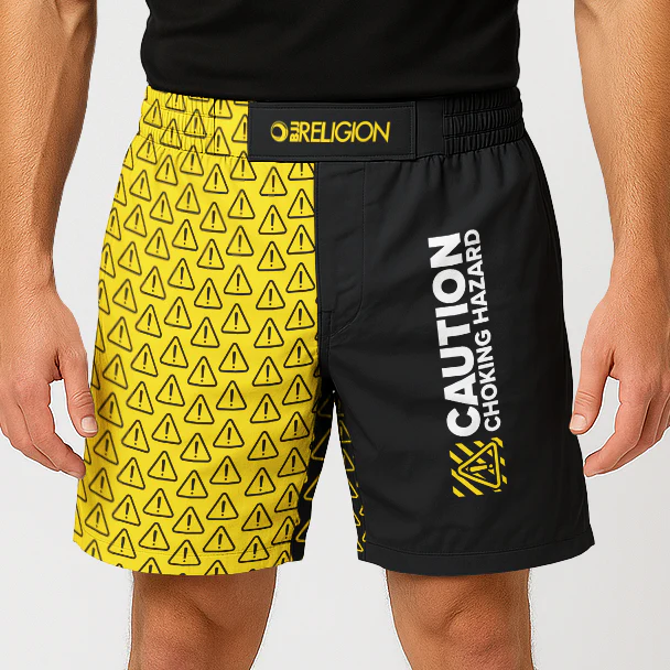 BJJ Religion Choking Hazard Grappling Shorts