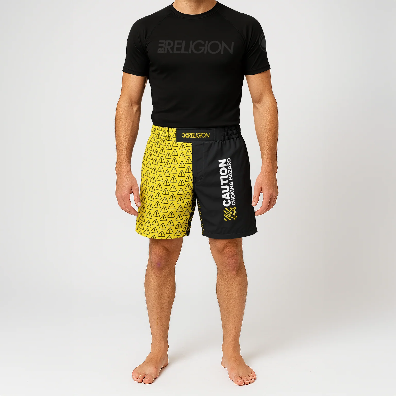 BJJ Religion Choking Hazard Grappling Shorts - Image 3