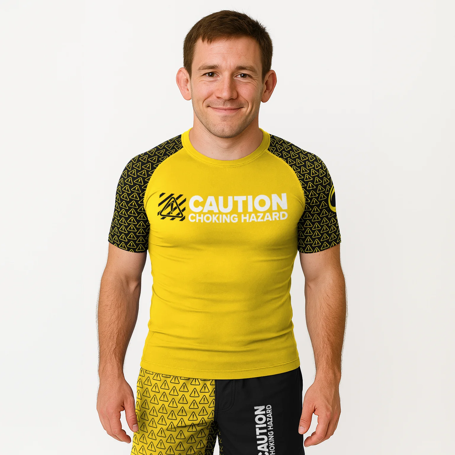 BJJ Religion Choking Hazard Grappling Shorts - Image 5