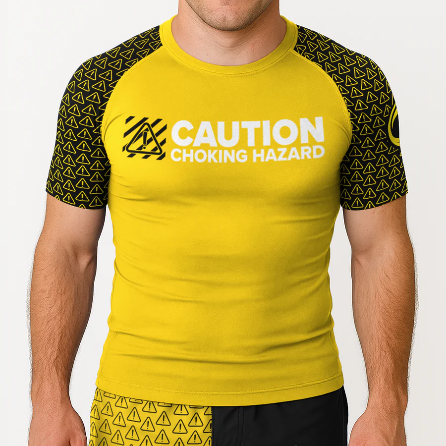 BJJ Religion Choking Hazard Rashguard