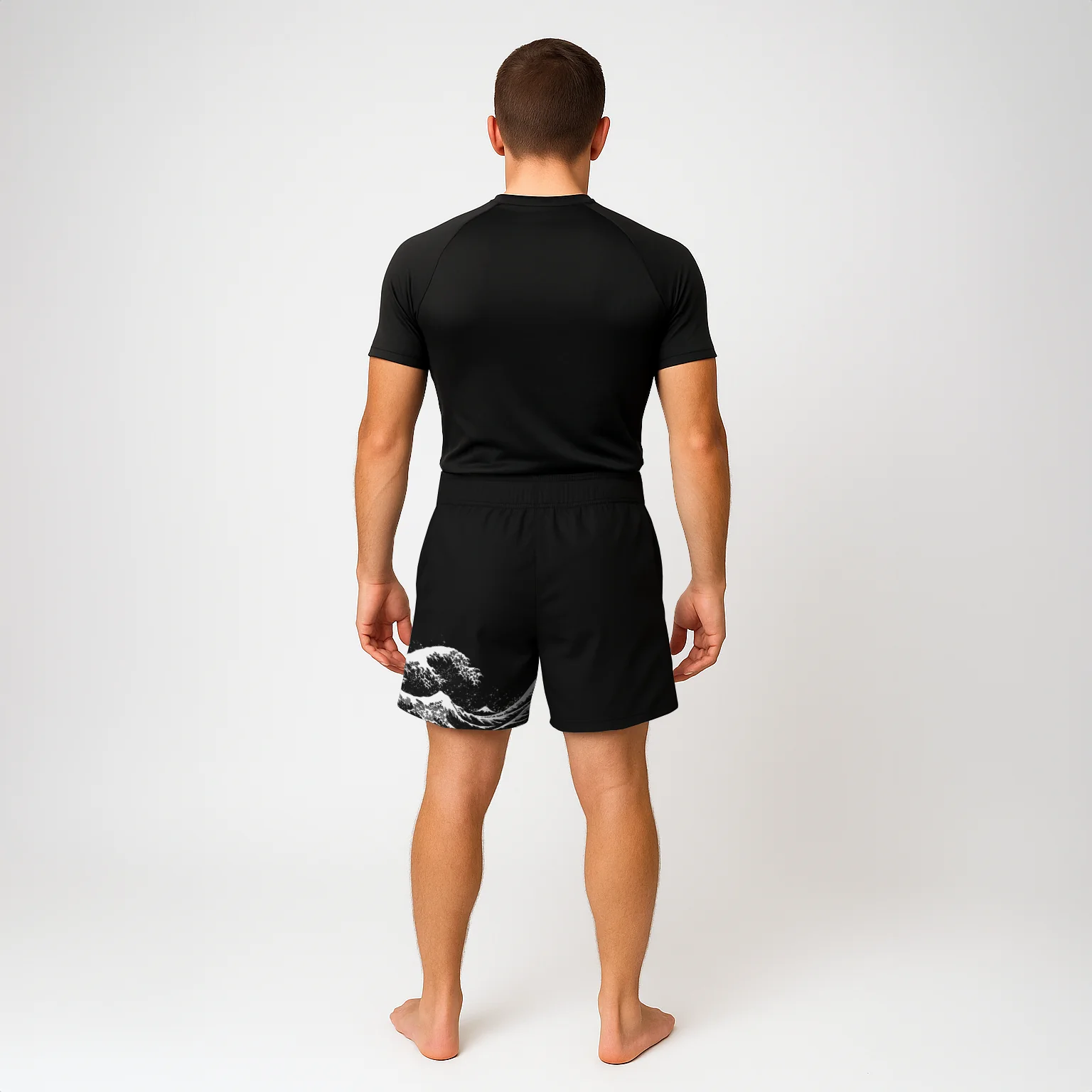 BJJ Religion Hokusai Grappling Shorts - Image 3