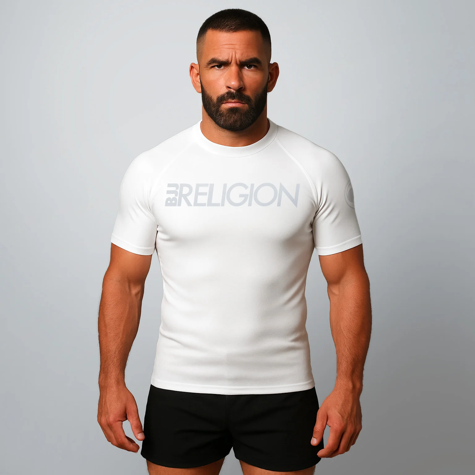 BJJ Religion Ice Short Sleeve Rashguard - Image 2