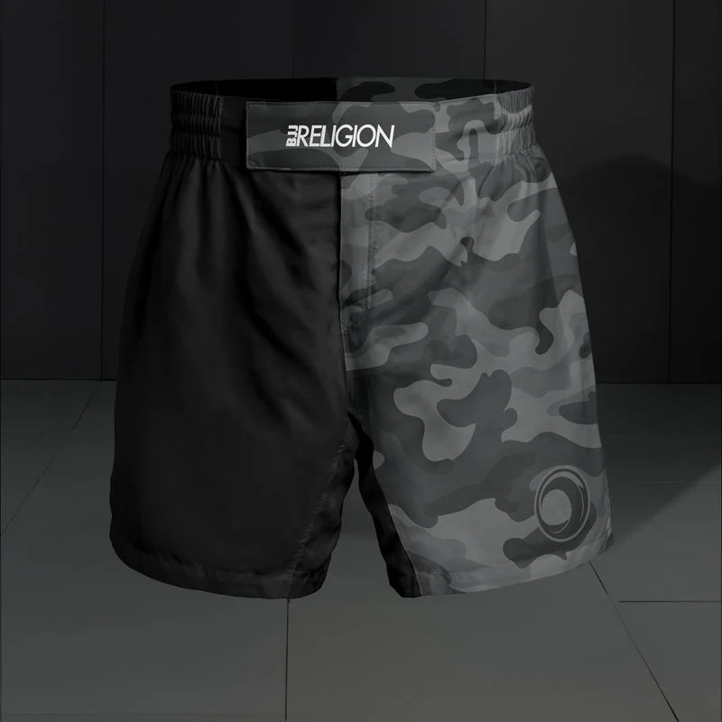 BJJ Religion Midnight Camo Grappling Shorts - Image 3