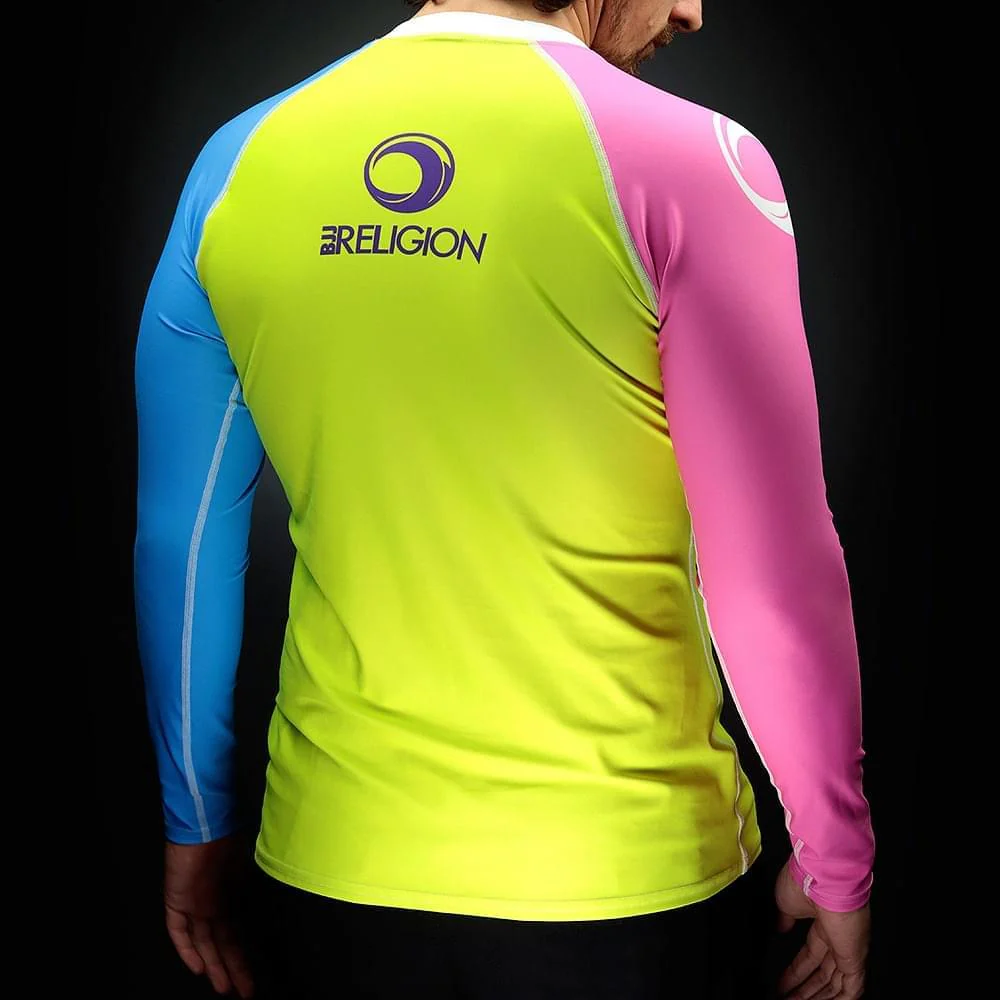 BJJ Religion Psychedelic Cobra Rashguard - Image 3