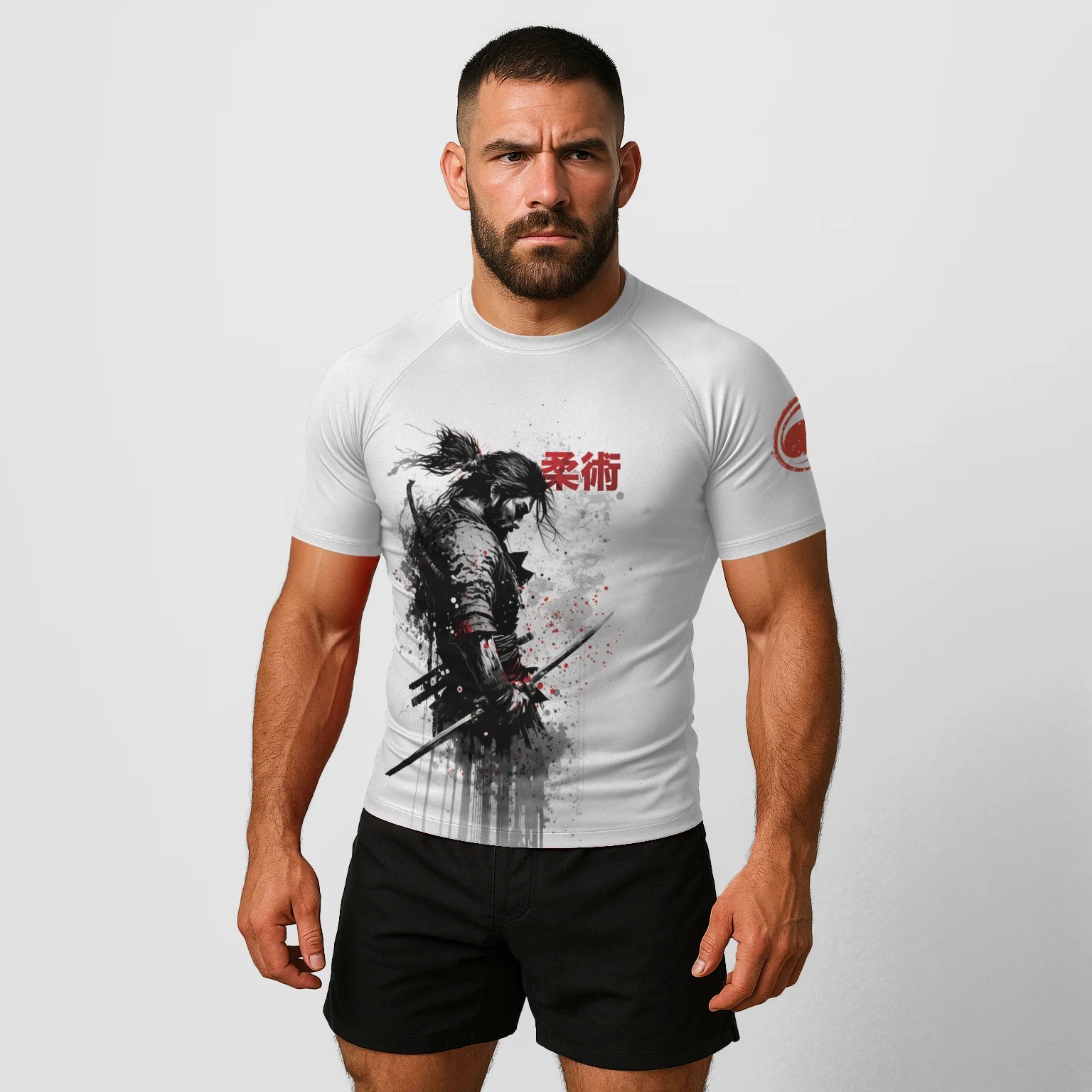 BJJ Religion Ronin Short Sleeve Rashguard - Image 3