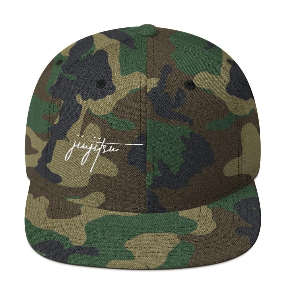 BJJ Religion Script Snapback Hat - Image 3