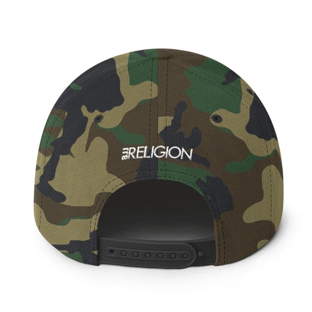 BJJ Religion Script Snapback Hat - Image 9