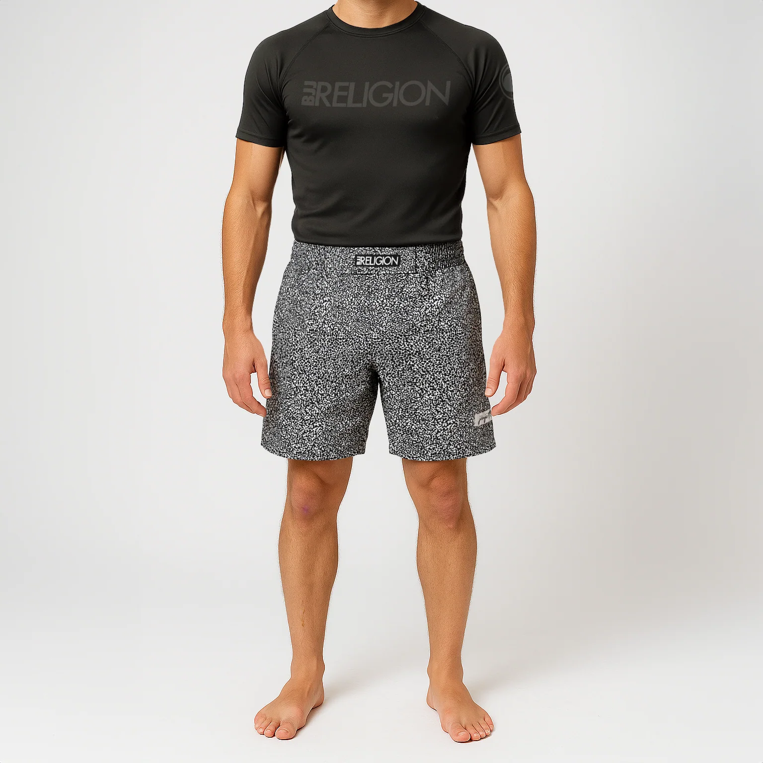 BJJ Religion Static Flow Grappling Shorts - Image 3