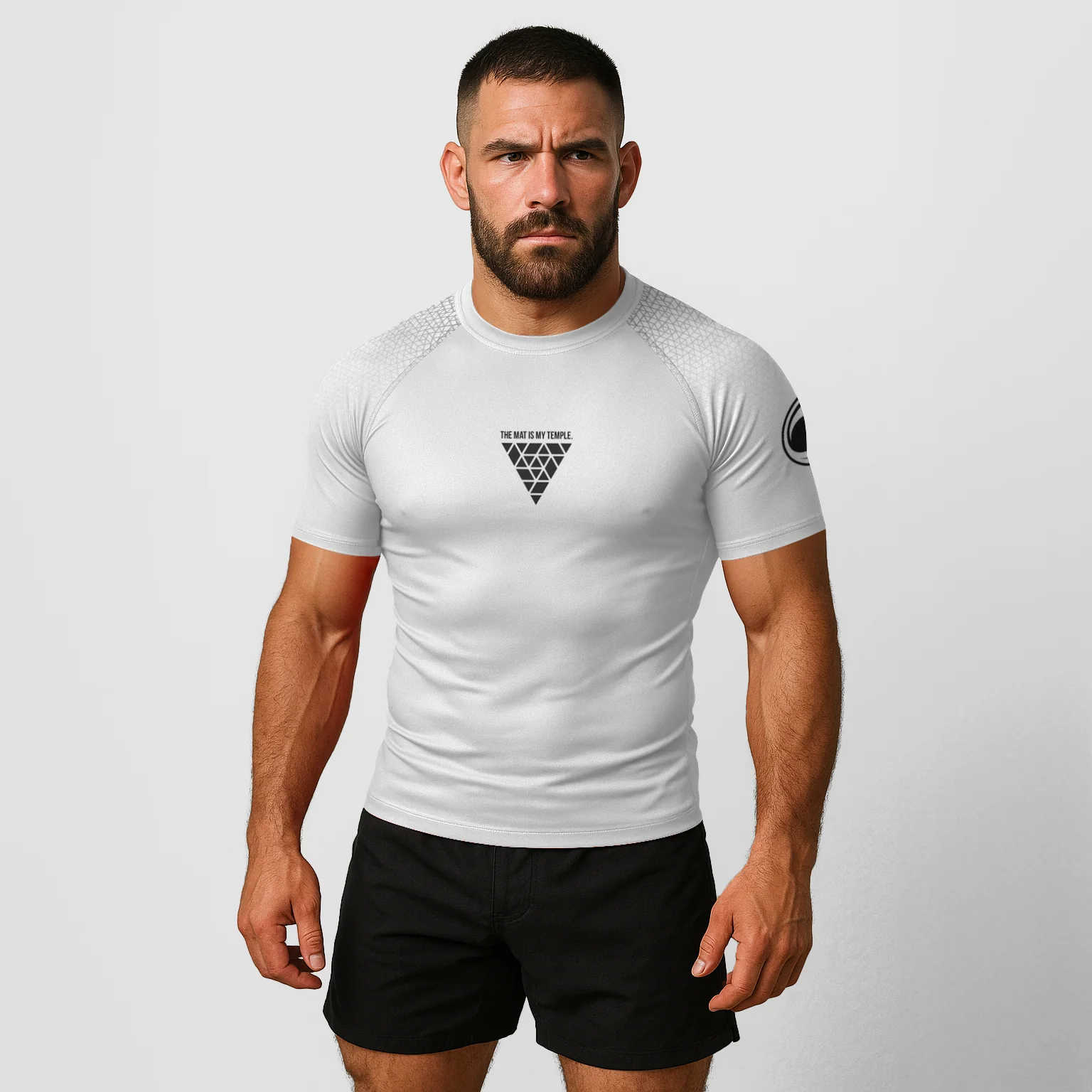 BJJ Religion Temple Rashguard - Image 3