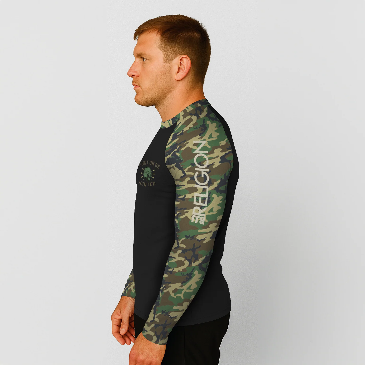 BJJ Religion "The Hunted" Rashguard - Image 3