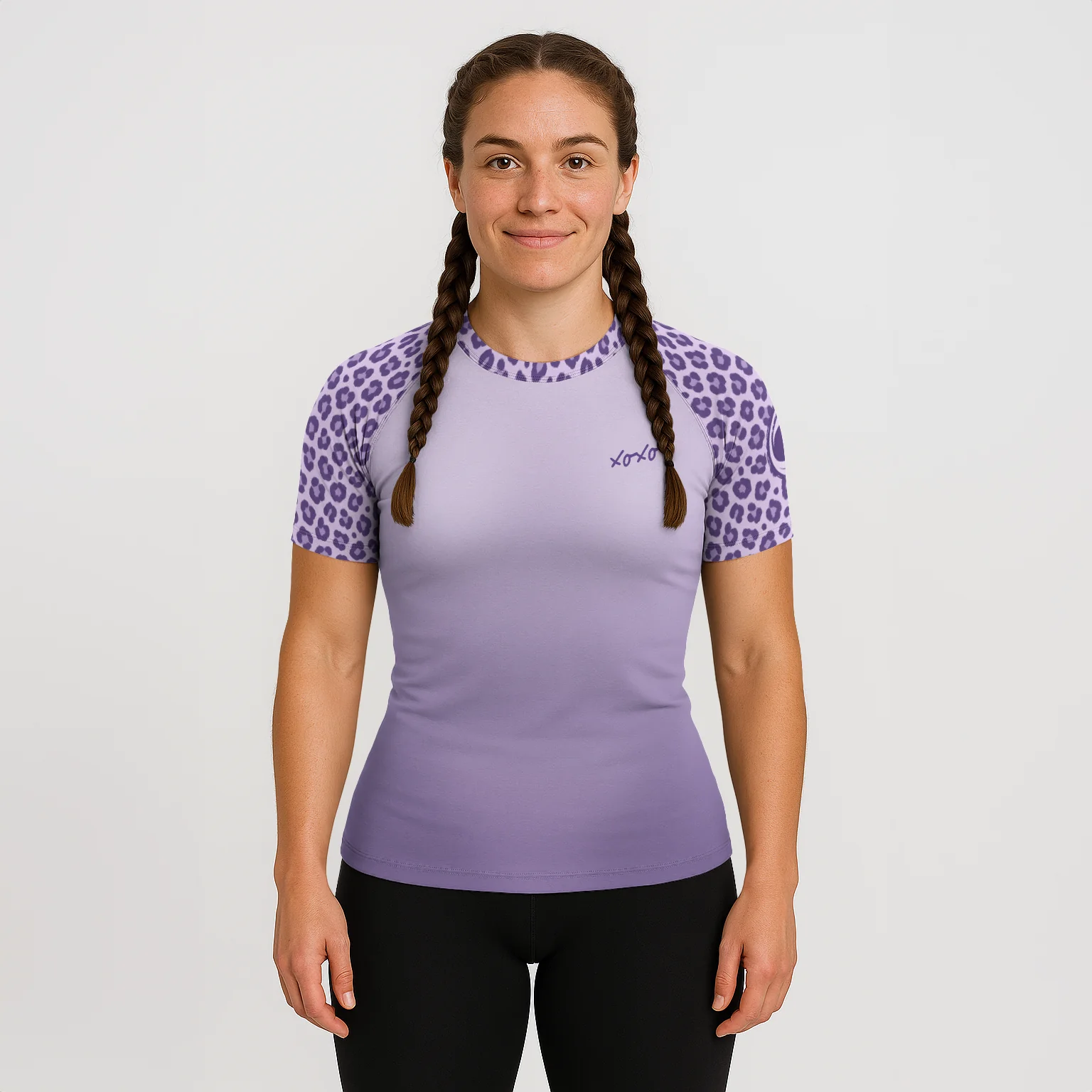 BJJ Religion Violet Vixen Rashguard - Image 4