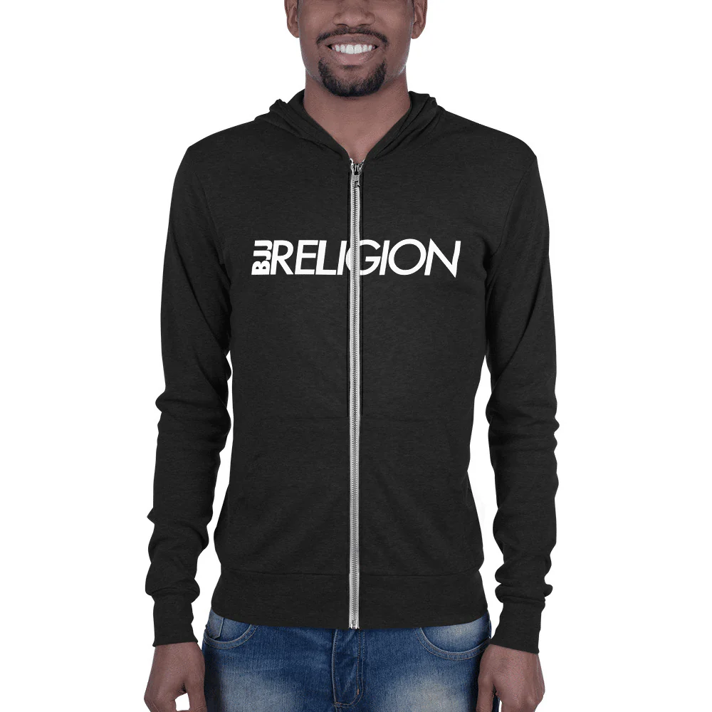 BJJ Religion Zip Hoodie