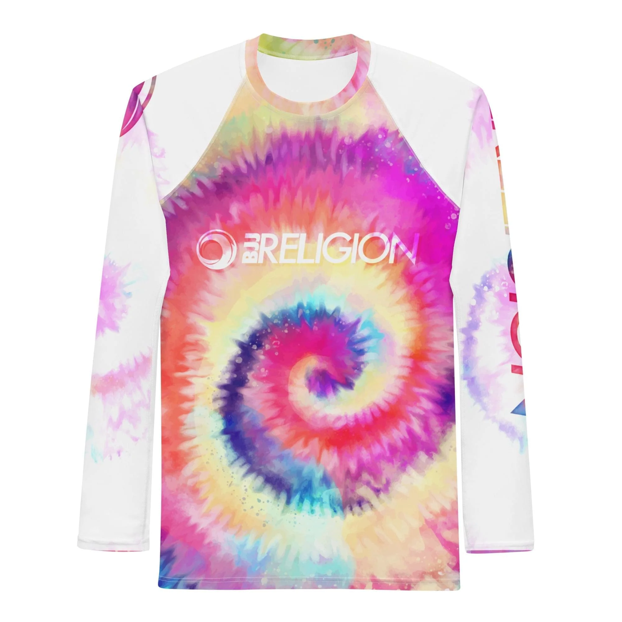 BJJ Religion Tie Dye Rash Guard - Image 3