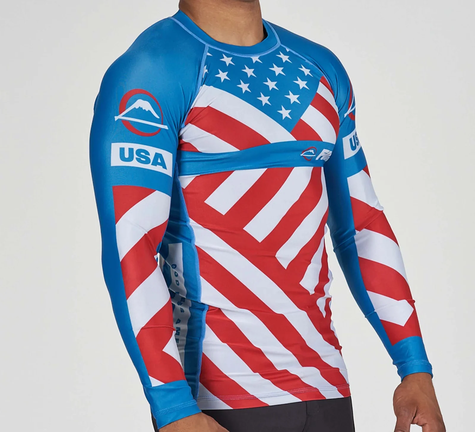 Fuji American Grappler Flex Lite Rashguard - Image 2