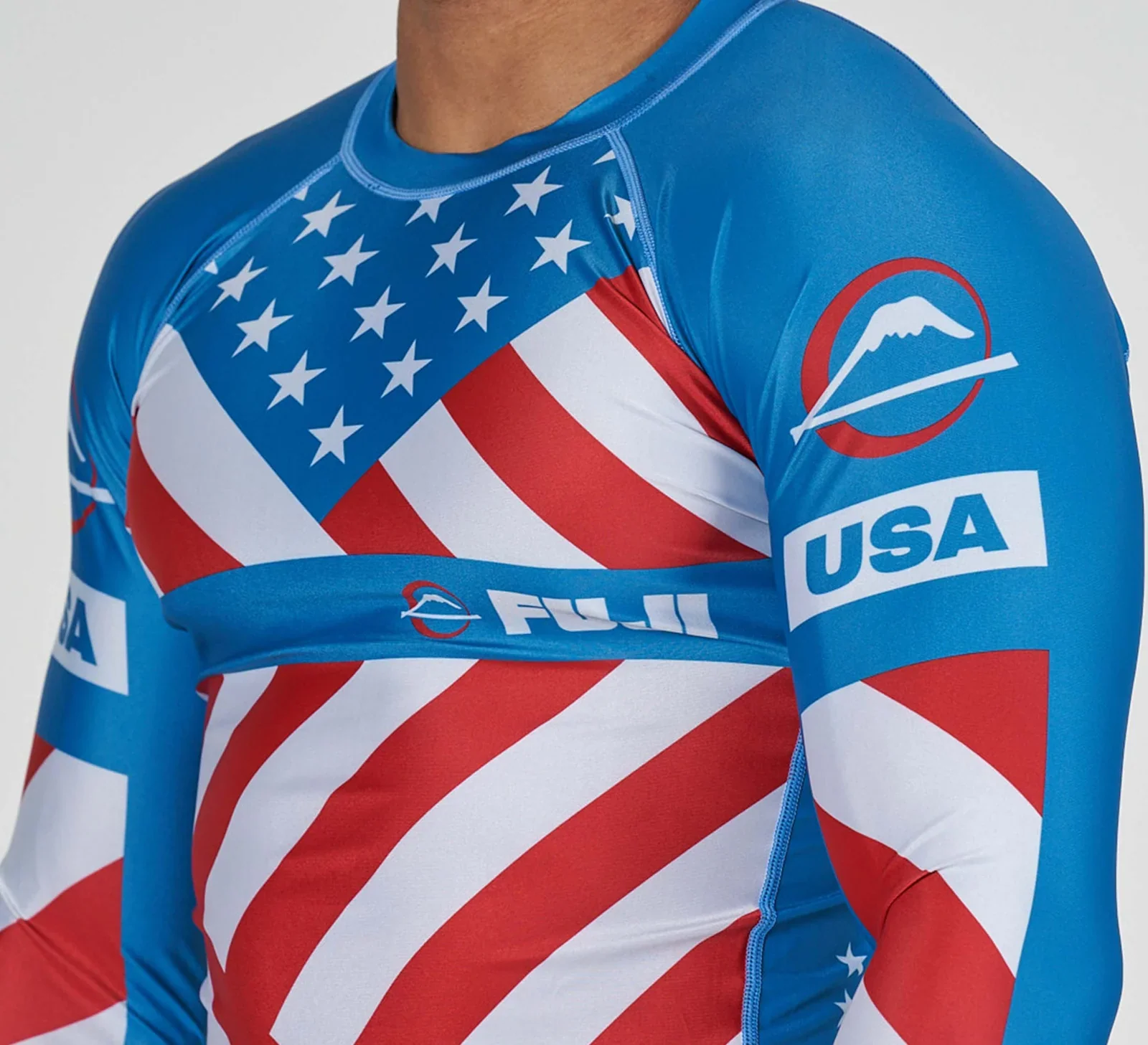 Fuji American Grappler Flex Lite Rashguard - Image 6