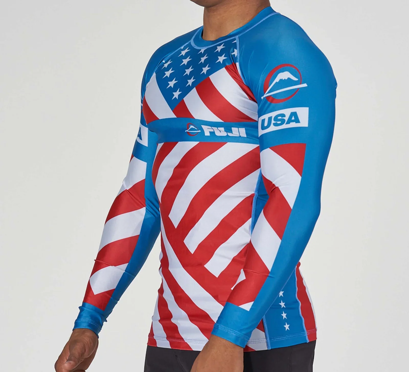 Fuji American Grappler Flex Lite Rashguard - Image 8