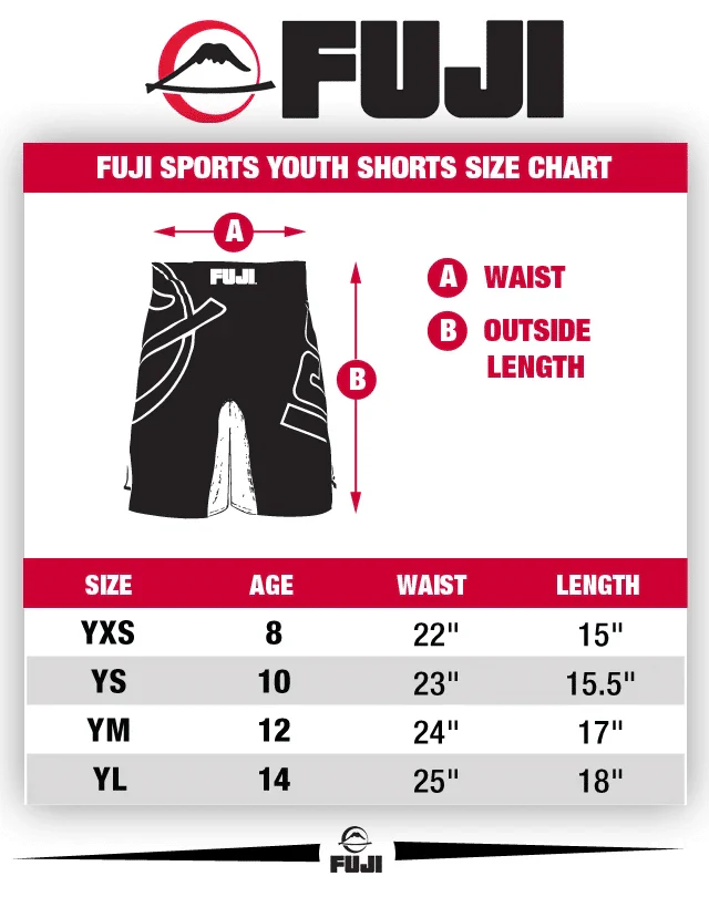 Fuji Baseline Grappling Kid's Shorts - Image 3