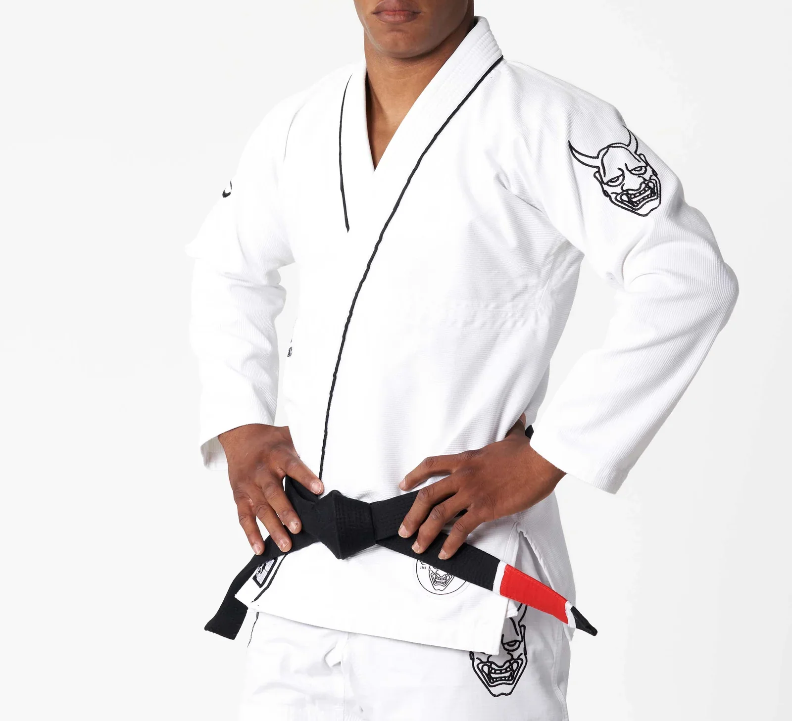 Fuji Dark Arts Edition White BJJ Gi - Image 3