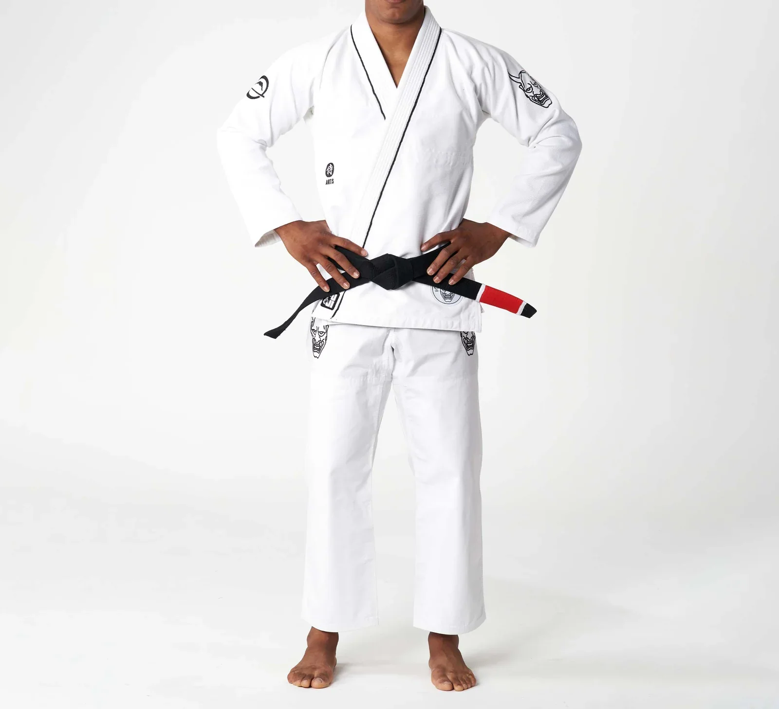 Fuji Dark Arts Edition White BJJ Gi - Image 7