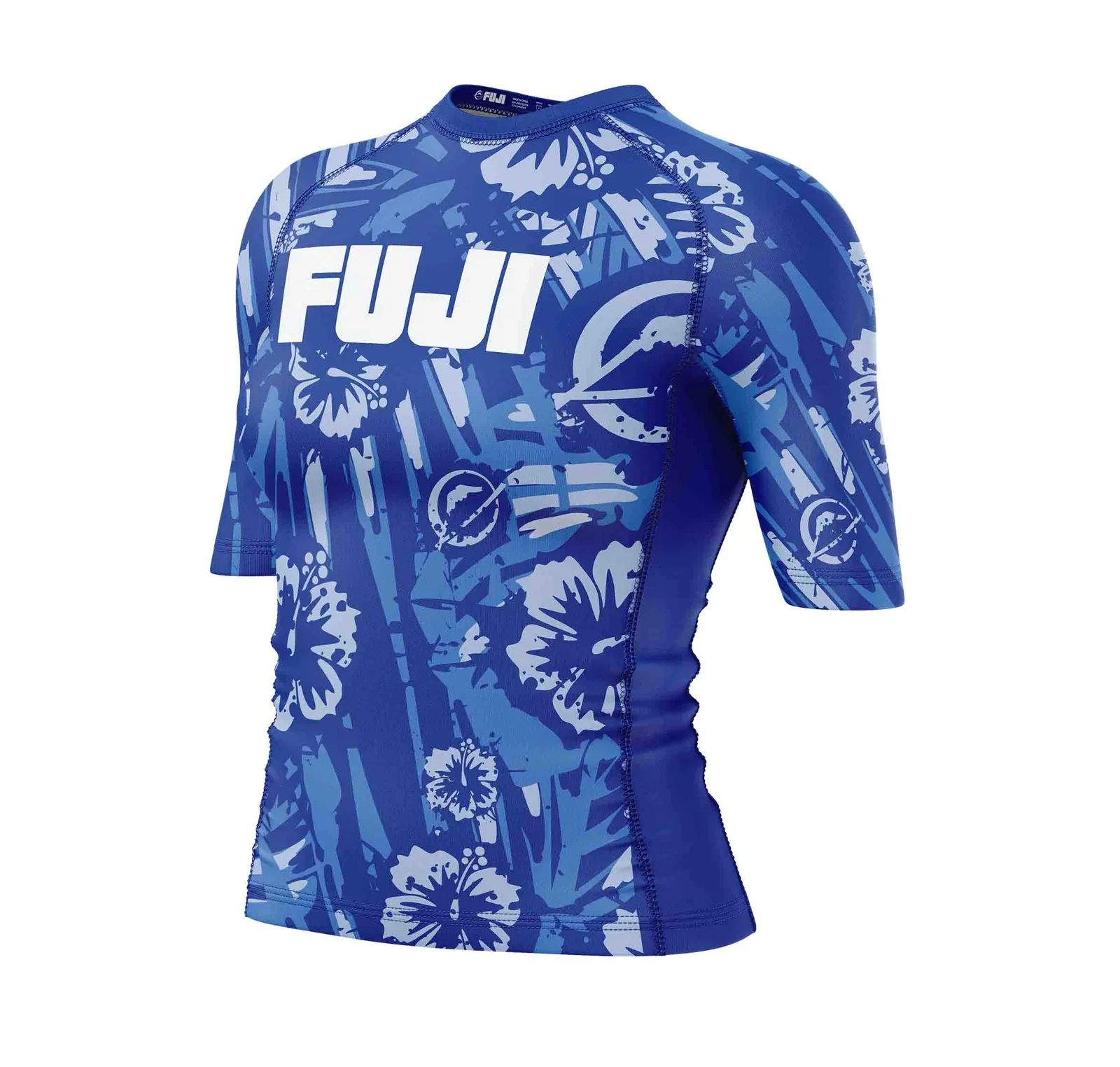 Fuji Womens Floral Short Sleeve Rashguard - Image 3