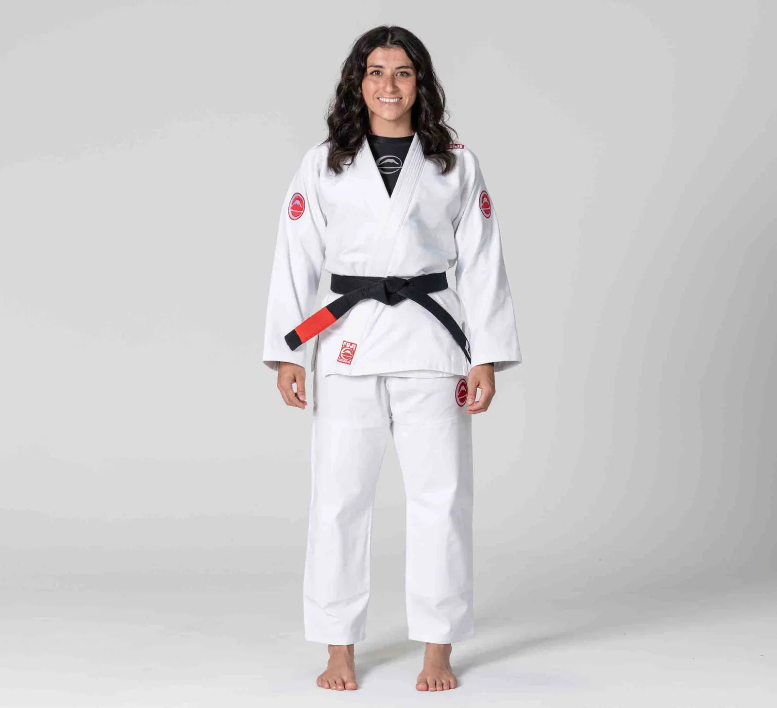 Fuji Womens IBJJF Competition BJJ Gi White - Image 3