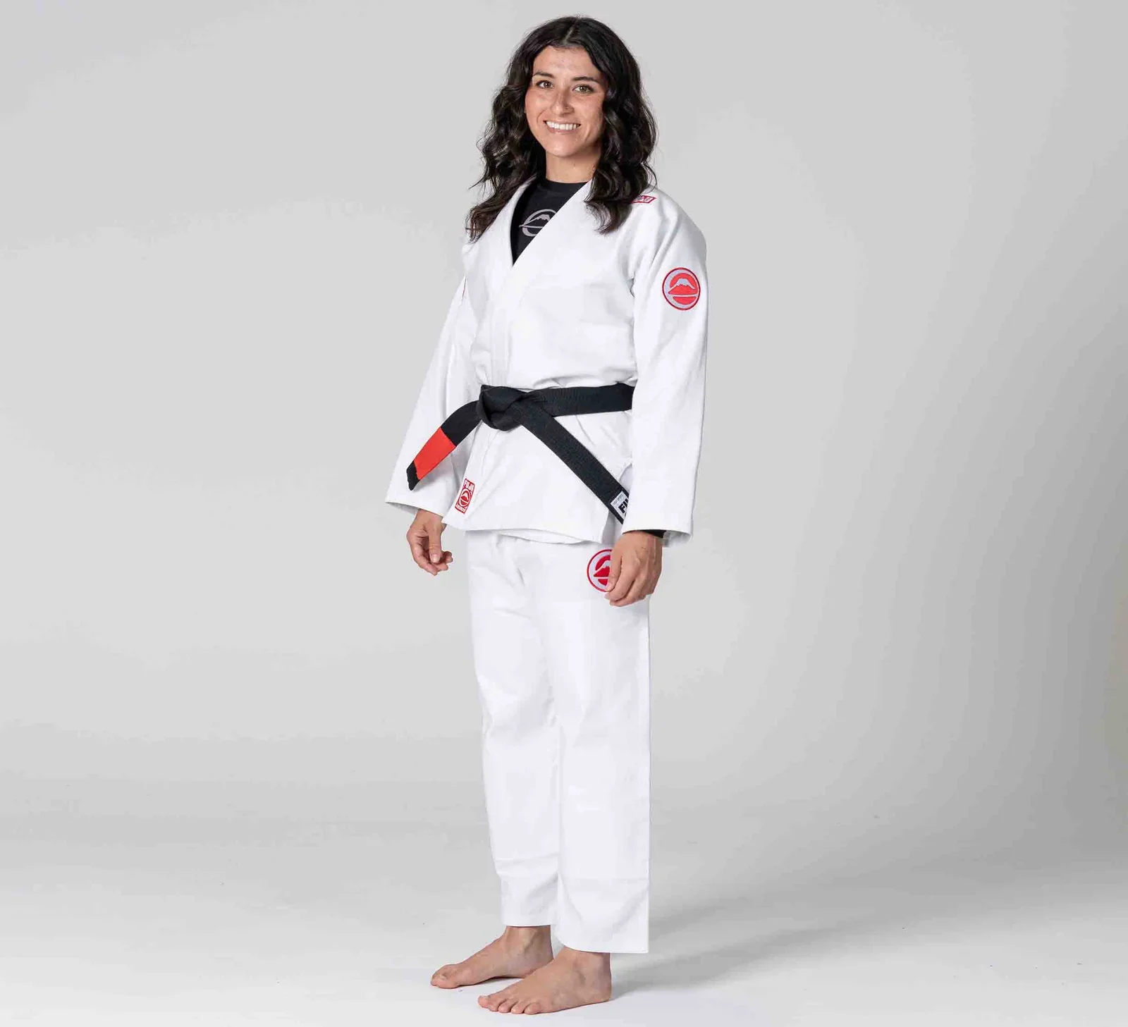 Fuji Womens IBJJF Competition BJJ Gi White - Image 4