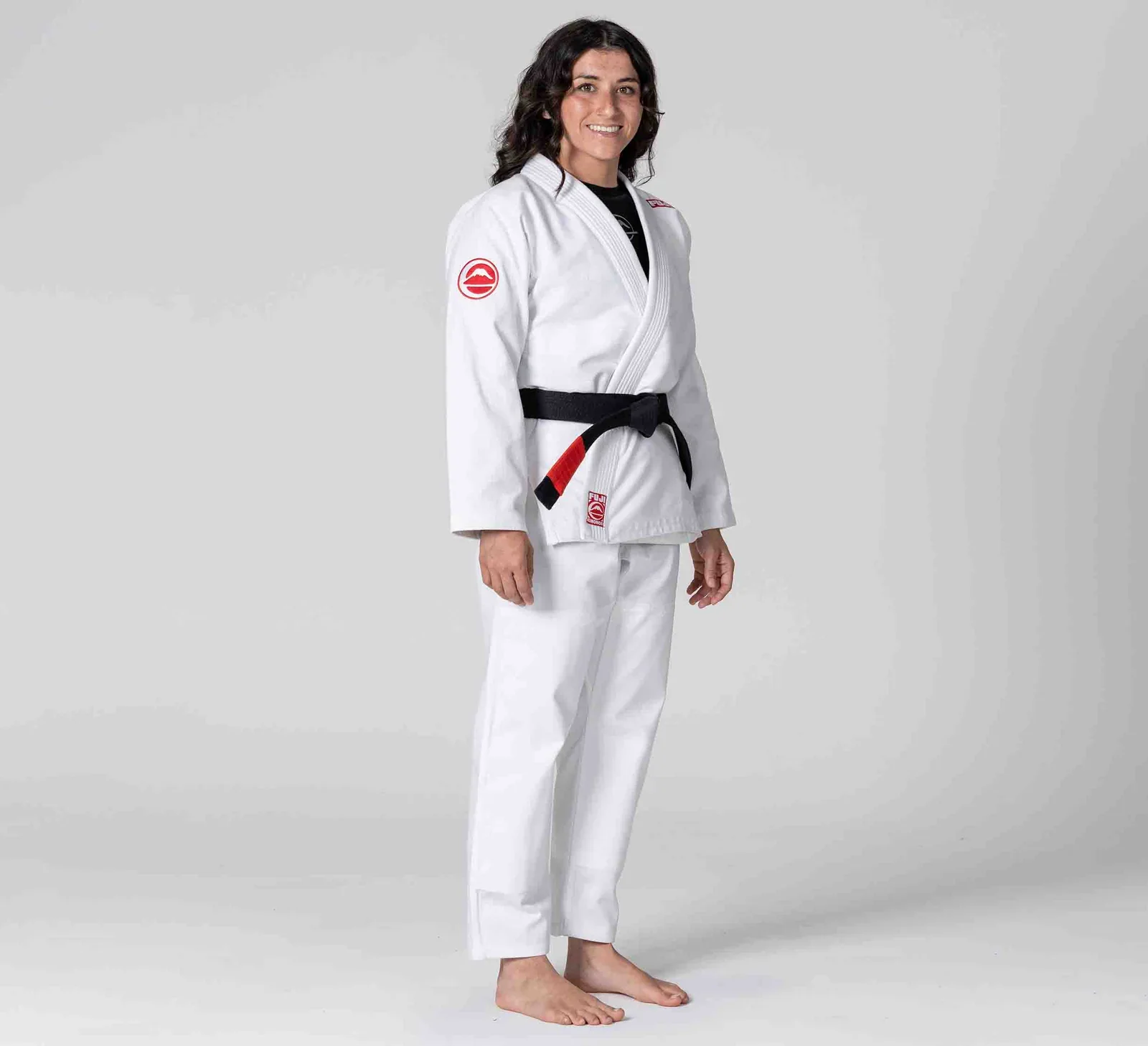 Fuji Womens IBJJF Competition BJJ Gi White - Image 5
