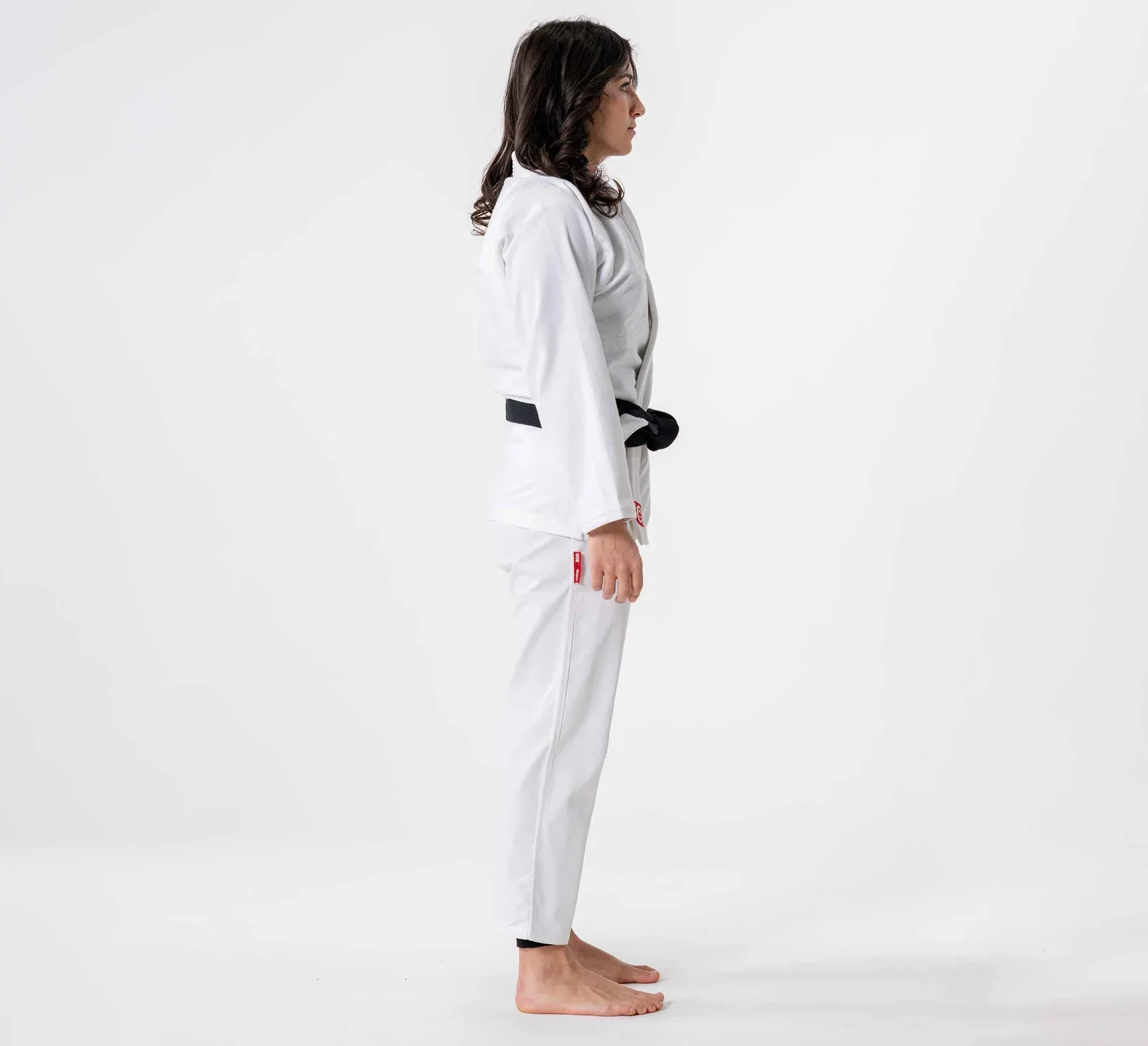 Fuji Womens Ultra Lite 300 BJJ Gi White - Image 10