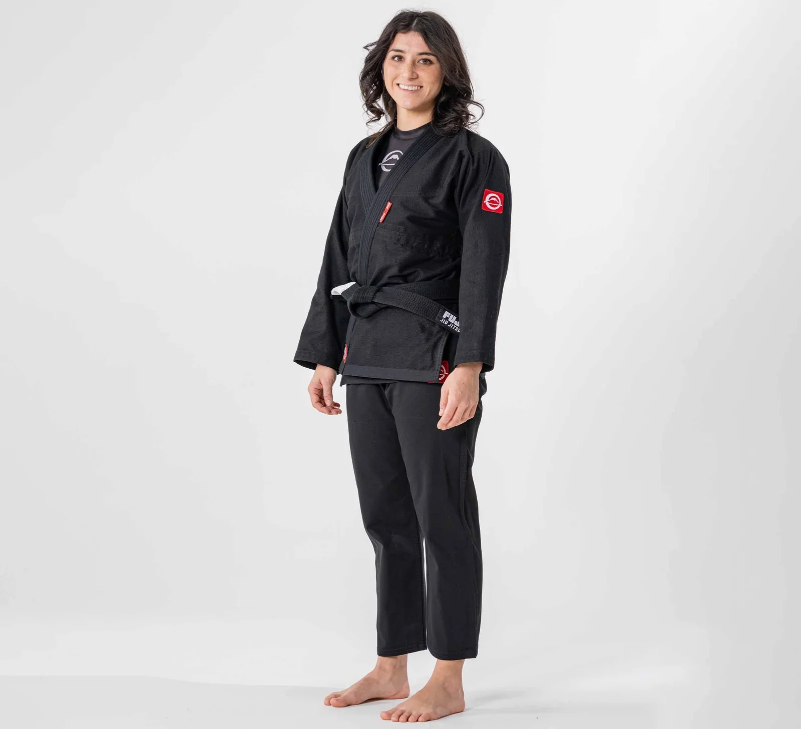 Fuji Womens Ultra Lite 300 BJJ Gi White - Image 28