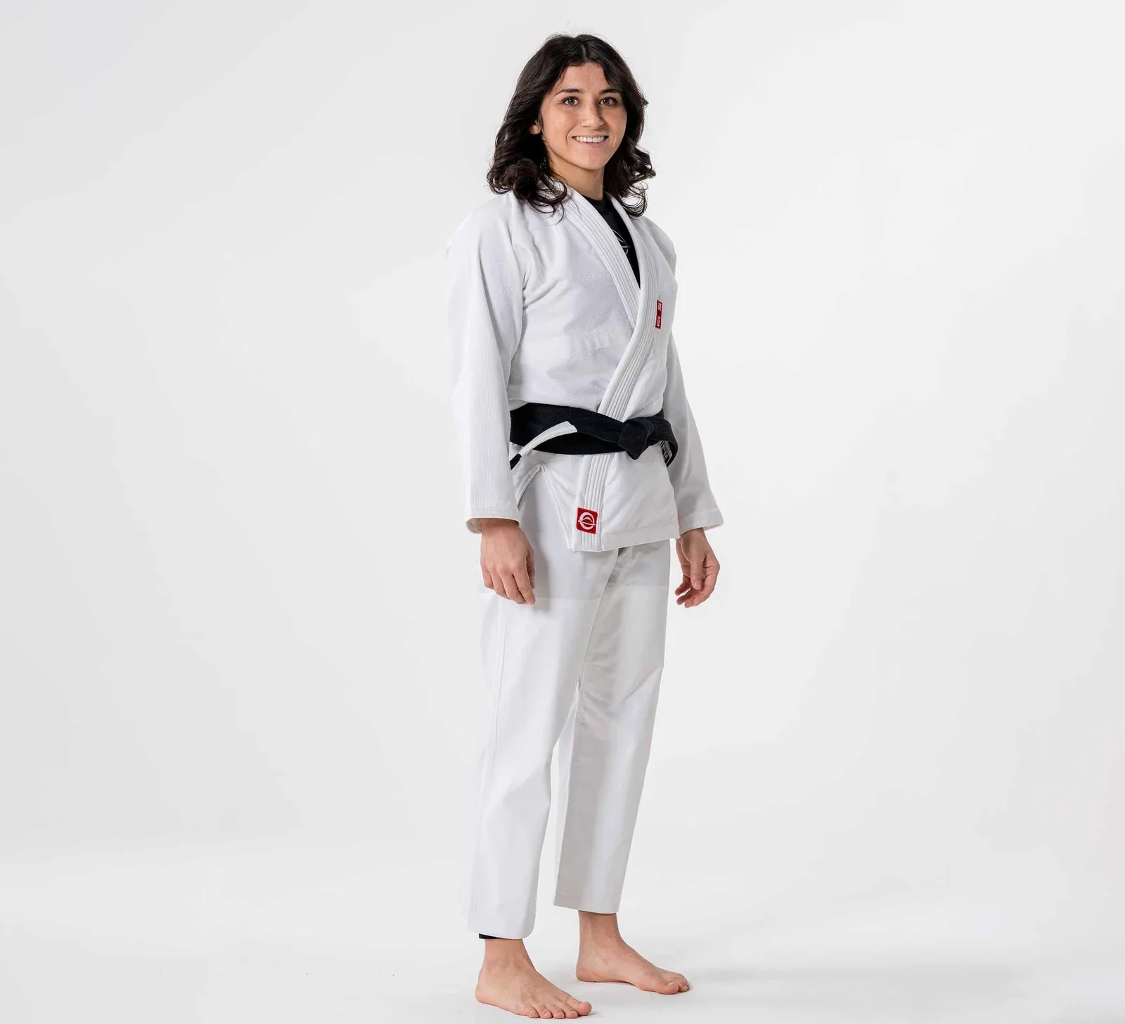 Fuji Womens Ultra Lite 300 BJJ Gi White - Image 5