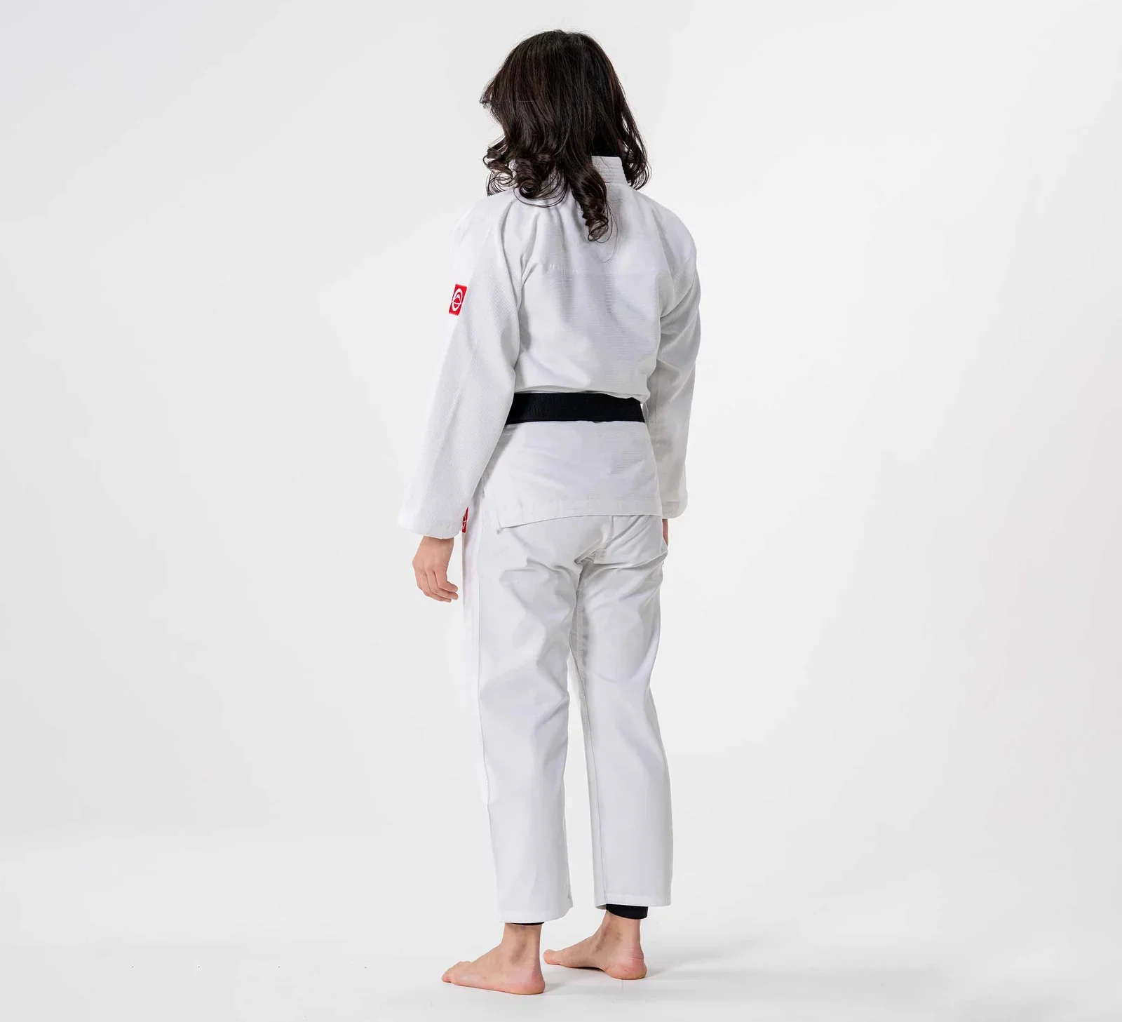 Fuji Womens Ultra Lite 300 BJJ Gi White - Image 7
