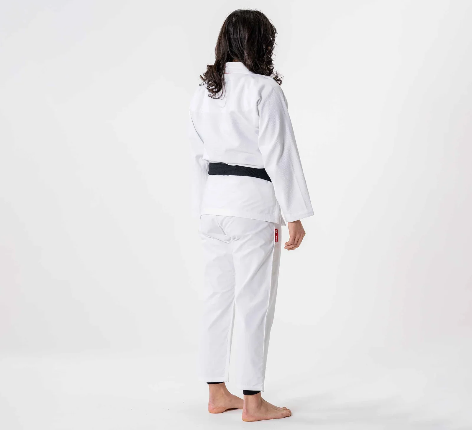 Fuji Womens Ultra Lite 300 BJJ Gi White - Image 8