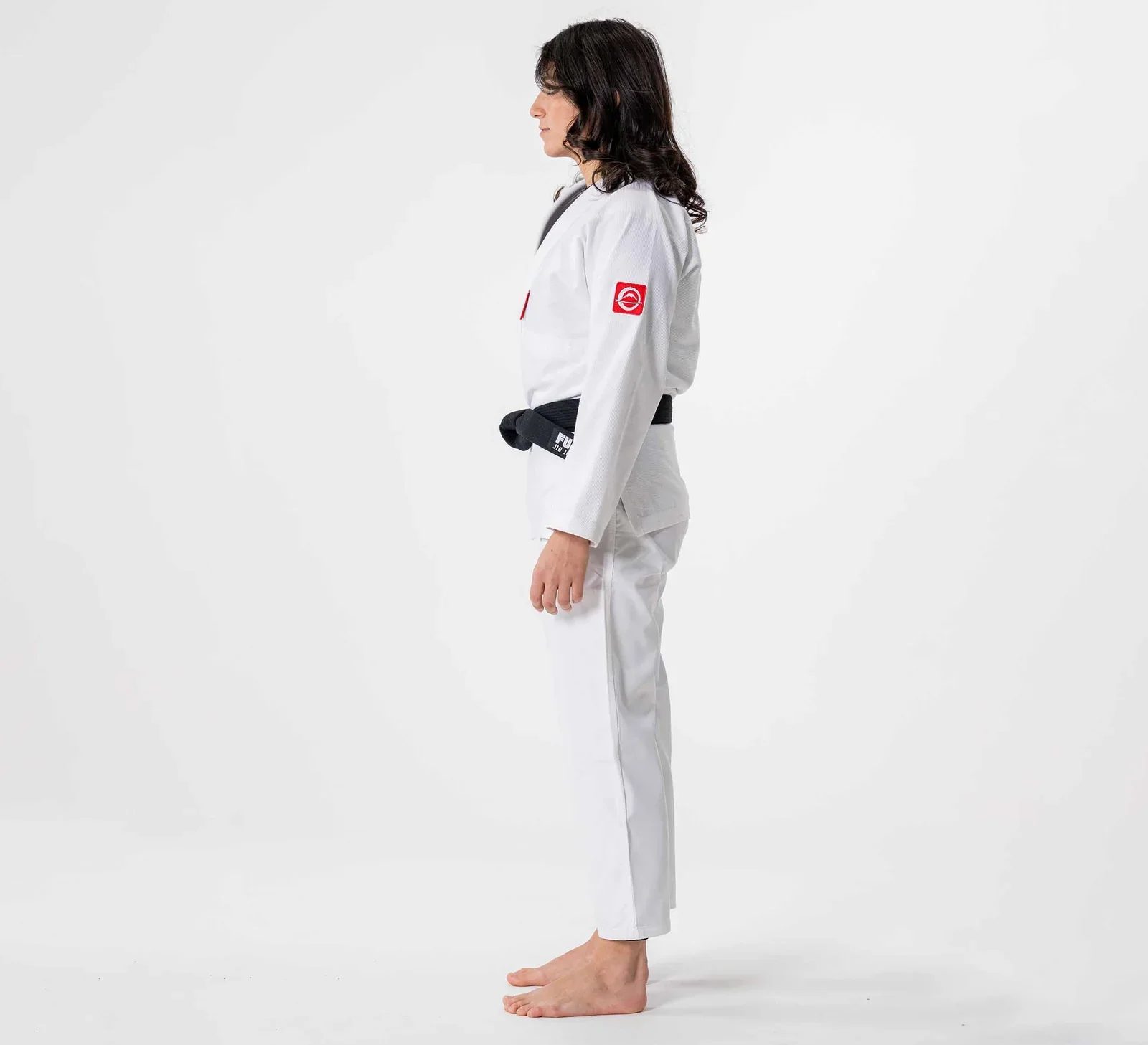 Fuji Womens Ultra Lite 300 BJJ Gi White - Image 9