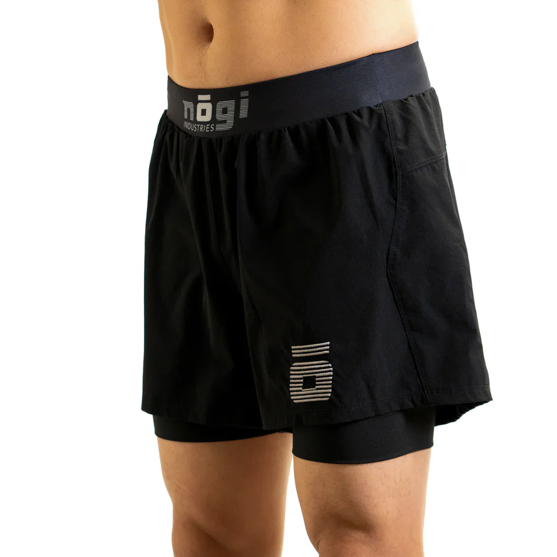 NOGI Industries Ghost Premium Grappling Shorts - 5" Inseam - Image 3