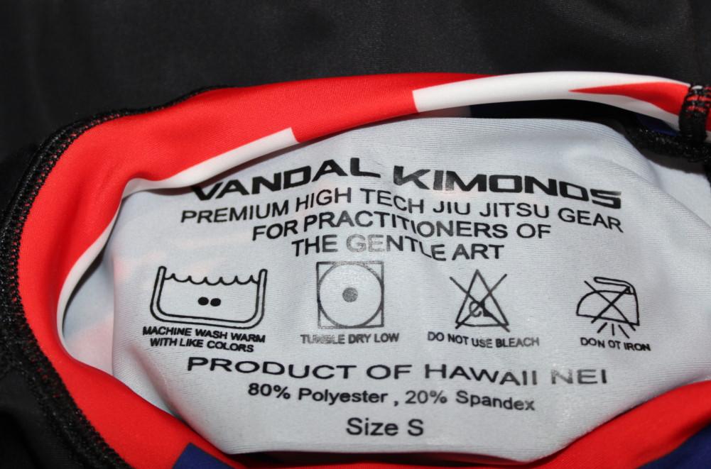 Vandal Kimonos HIState Hawaiian Flag Rashguard - Image 4